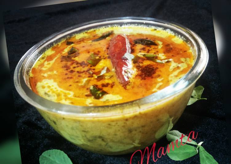 Methi-Matar Kadhi