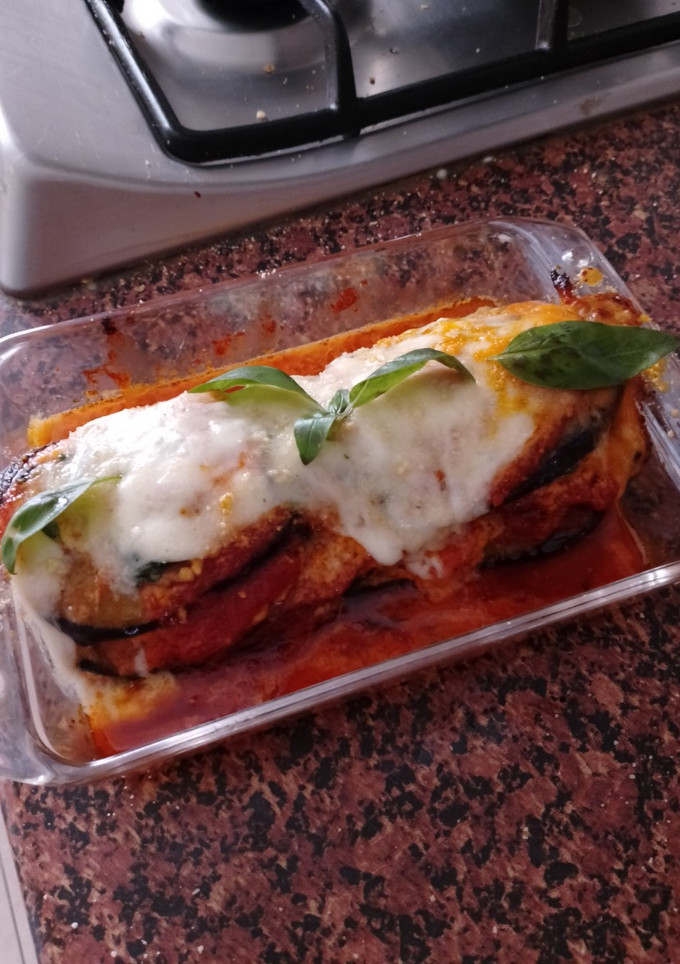 Una foto de Berenjenas a la Parmesana