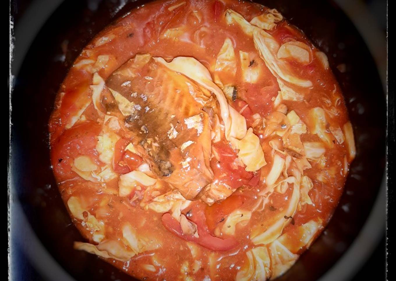 Sarden tomat kobis