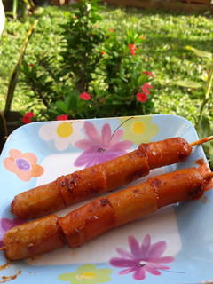 Foto resep Sate sosis baso bakar