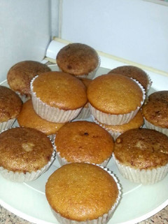 Una foto de Muffins de canela y nueces