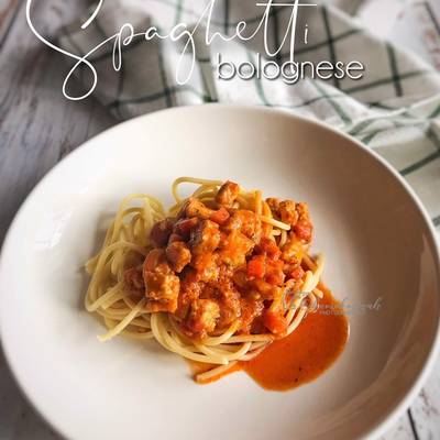 Resipi Spaghetti Bolognese Daging Burger Ramli Oleh Kamekmizah Cookpad