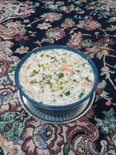 عکسی از دستور آب دوغ خیار😋