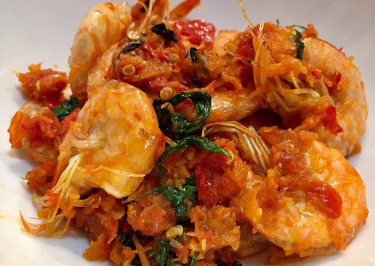 Langkah Mudah untuk Membuat Udang Sambal Kemangi, Bisa Manjain Lidah