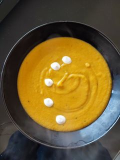 Foto di Vellutata di patate, carote e porri