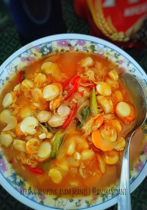 Foto resep Kerang simping asam manis