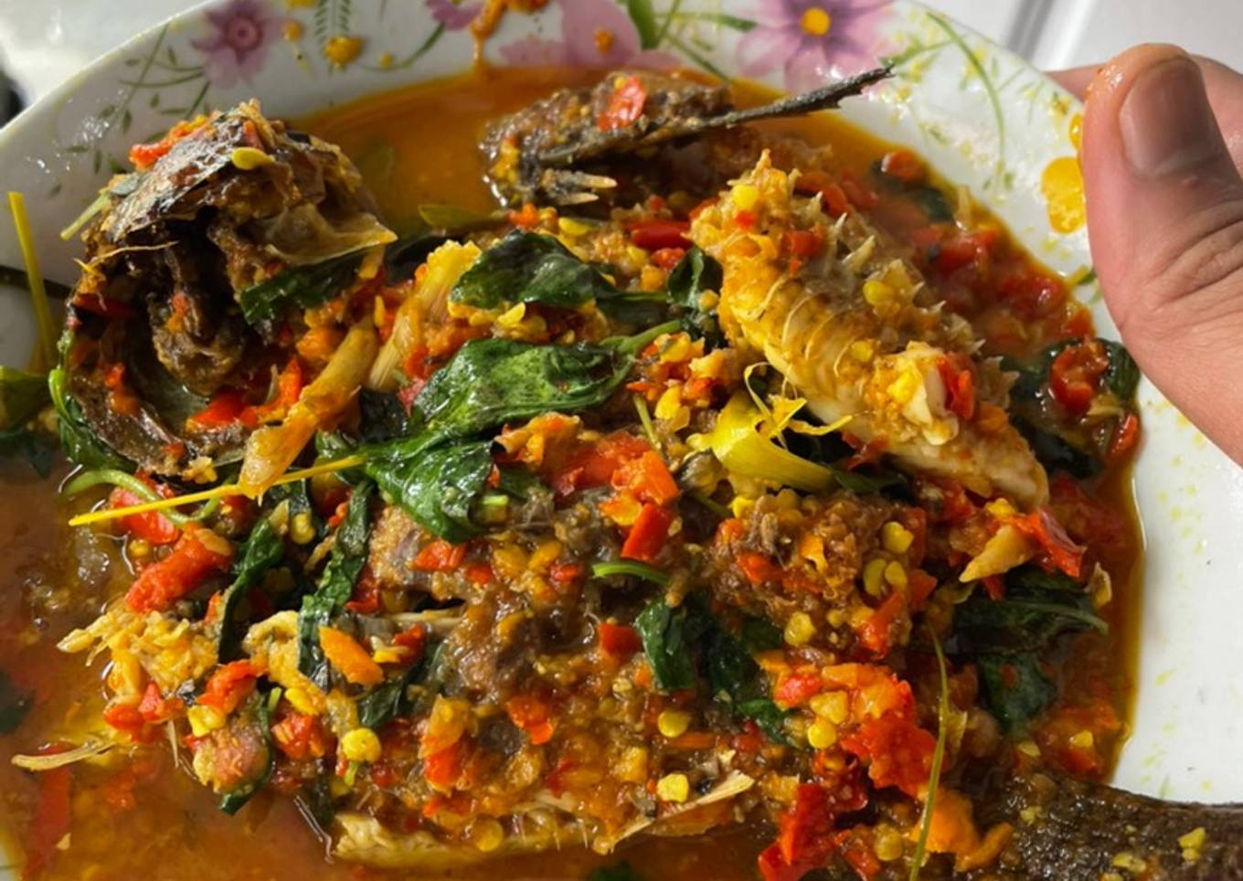Woku Ikan Kemangi