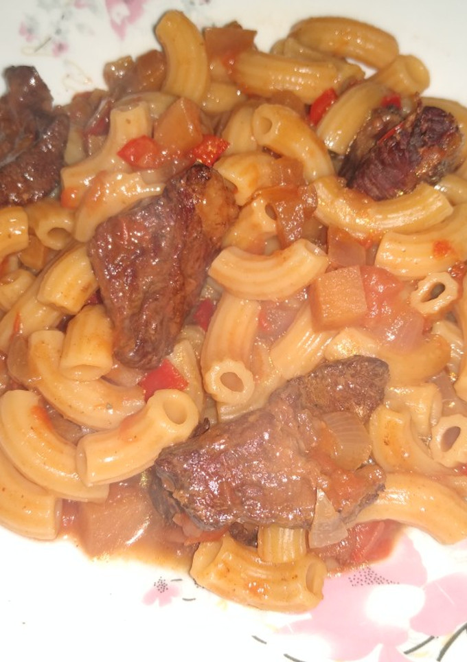 Una foto de Guiso de fideos