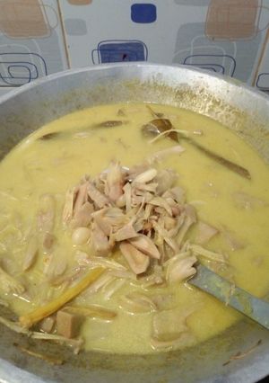 Foto resep Santan nangka muda