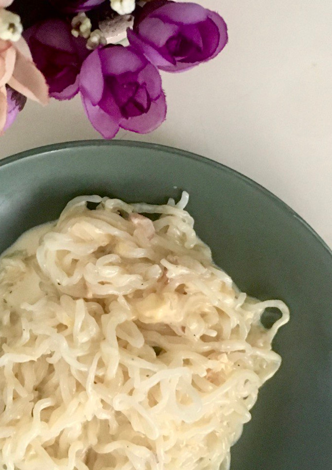 Foto resep Shirataki Carbonara #keto