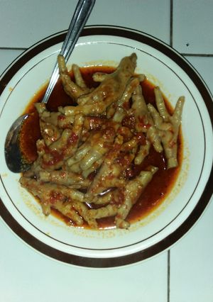 Foto resep Ceker Neraka panas