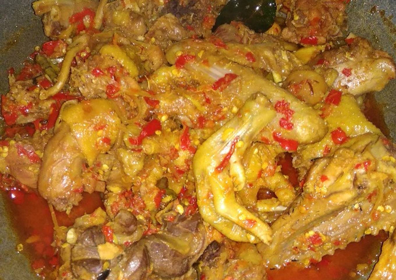 Rica-rica mentok Pedas dower ala bumil