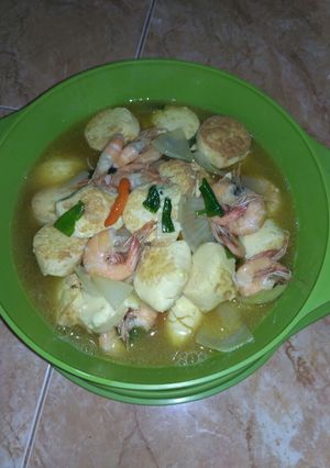 Foto resep Tofu udang saos tiram