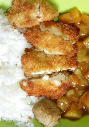 Foto resep Chicken katsu curry