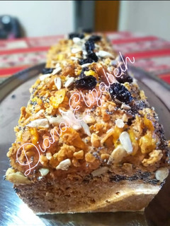 Una foto de Budín de manzana y granola.👩🏼‍🍳🤩