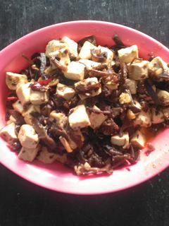 Foto resep Tumis tahu jamur tauco