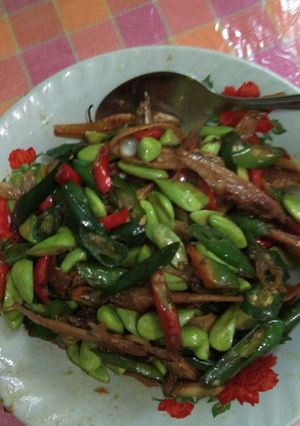 Foto resep Teri pete Cabe ijo