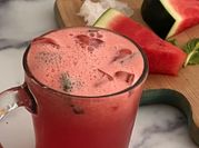 A picture of watermelon lemonade