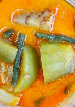 Foto resep Lodeh terong kacang panjang