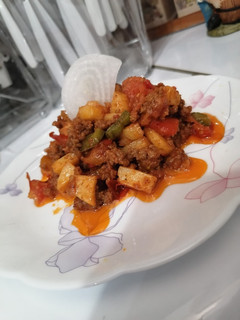 عکسی از دستور خوراک چرخ کرده 😋