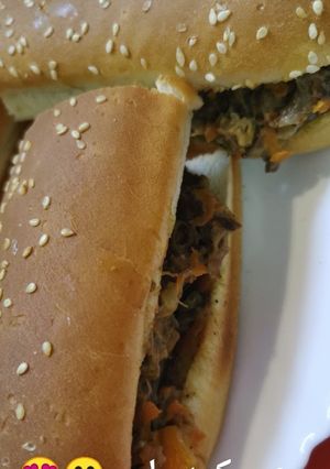 صورة لوصفة ساندويشات كودو لحم 🥩🌭