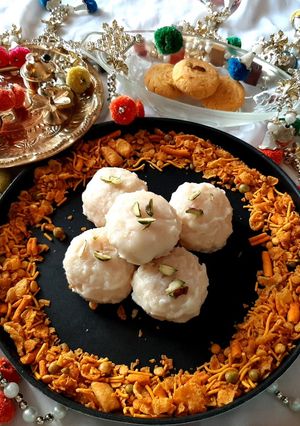 केसर पेडा घारी रेसिपी मुख्य फोटो
