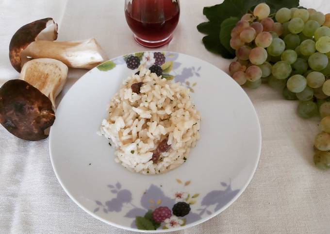 Modo semplice a Preparare Ultimate Risotto ai funghi porcini