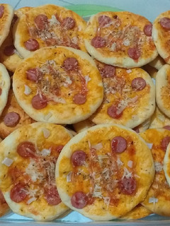 Foto resep Roti pizza mini super Empuukk