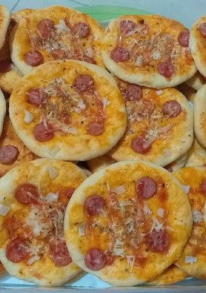 Foto resep Roti pizza mini super Empuukk