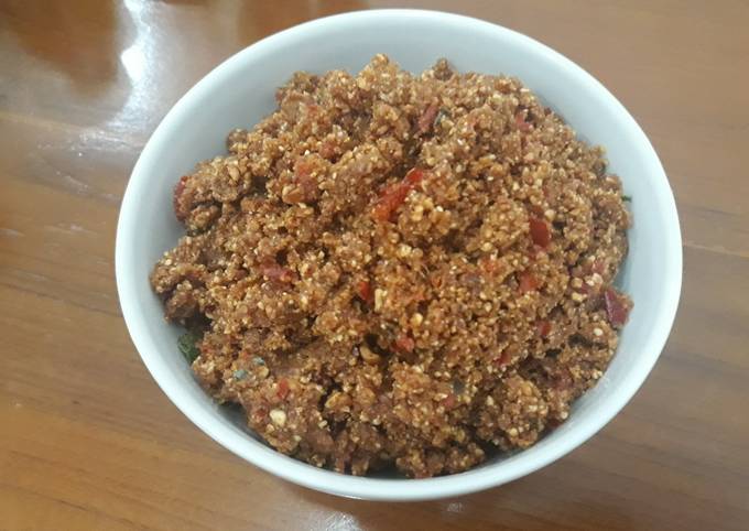 How to Cook Delicious Bumbu pecel