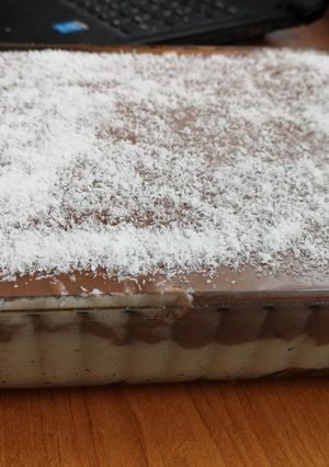 Kókuszos tejbegríz szelet recept fotója