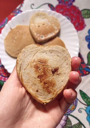 Una foto de Panquequitos gruesos veganos🥞(pancakes/hotcakes)