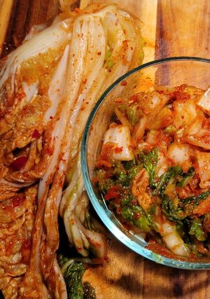 Una foto de Kimchi