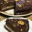 Tarta de chocolate, vainilla y nueces 🥜