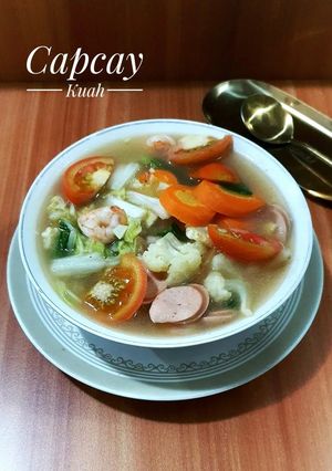 Foto resep Capcay Kuah Simple 🍲🍲🍲