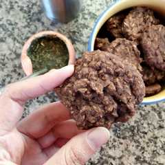 Una foto de Galletas de avena, cacao y ¡batata!