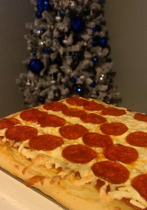 Una foto de Pizza de Peperoni🍕✨
