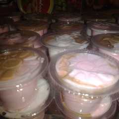 A picture of Ice cream so simple.