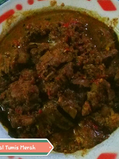 Foto resep 018. Resep Empal Tumis Merah