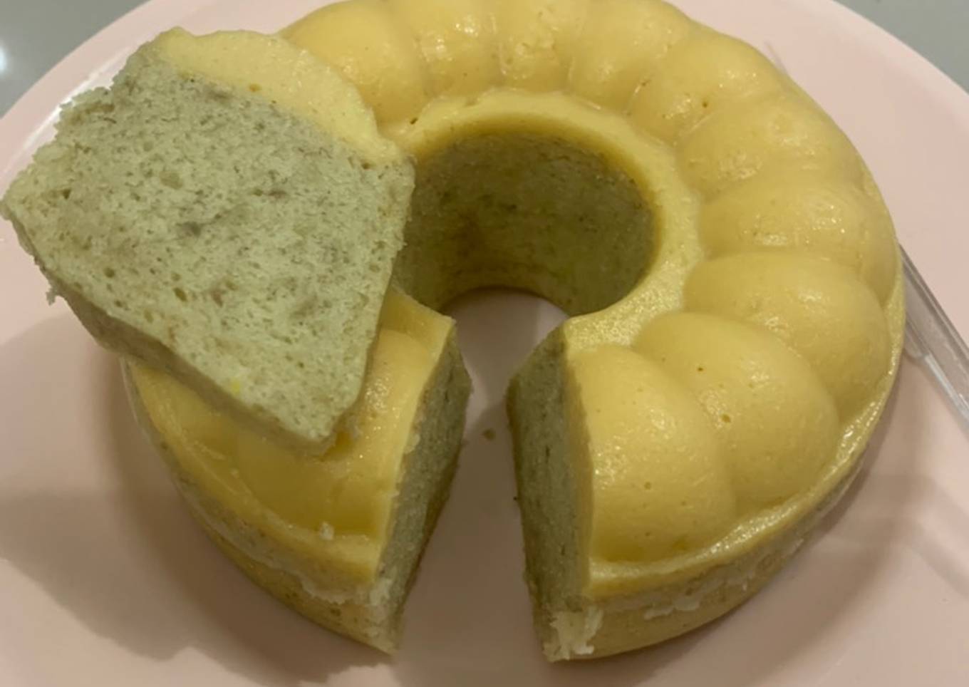 Bolu pisang keju kukus