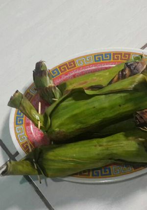 Foto resep Nasi bakar teri