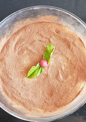 A picture of Oats tripe chocolate mousse.