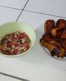 Ayam bakar sambal matah