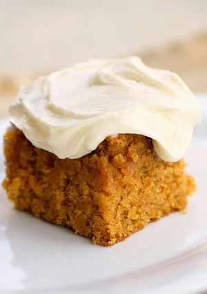 A picture of Pumpkin Bars.