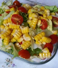 salad trộn xà lách