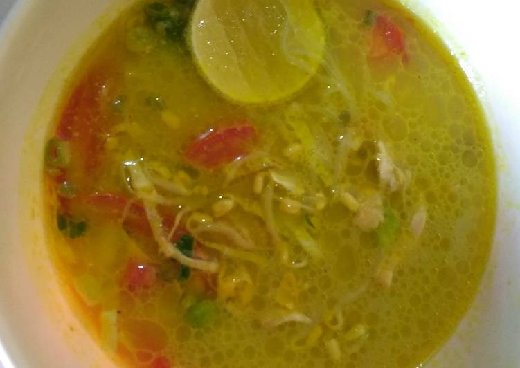 Langkah Mudah untuk Menyiapkan Soto ayam, Lezat Sekali