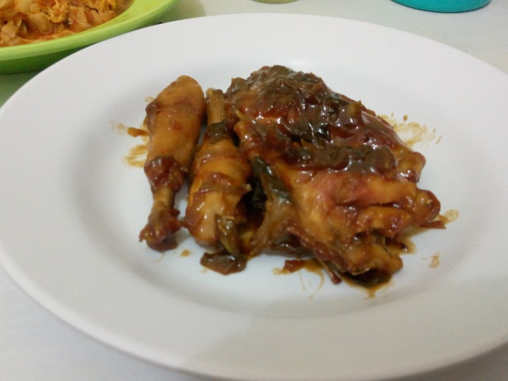 Resep Ayam Kampung Karamel Manis Gurih Legit Menu Enak