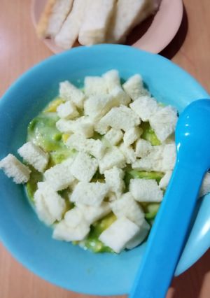 Foto resep Alpukat susu roti