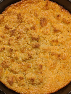 A picture of Sweet Corn Bread Pudding.
