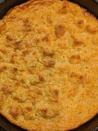 Easy Steps to Prepare Sweet Corn Bread Pudding the Awesome  Can spoil the tongue